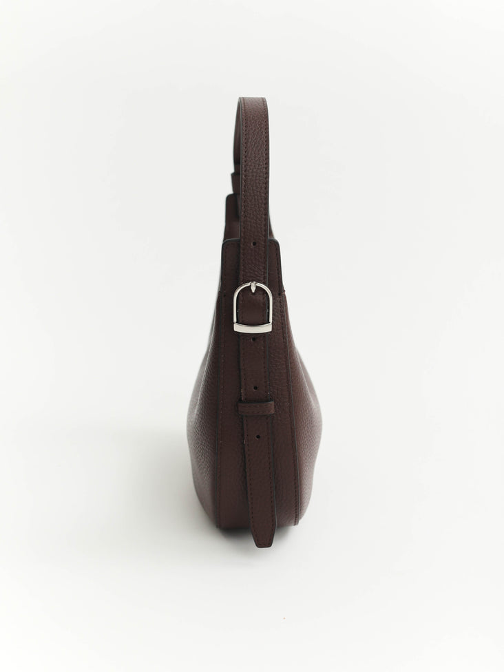 Friday Bag: Coffee Pebbled Leather