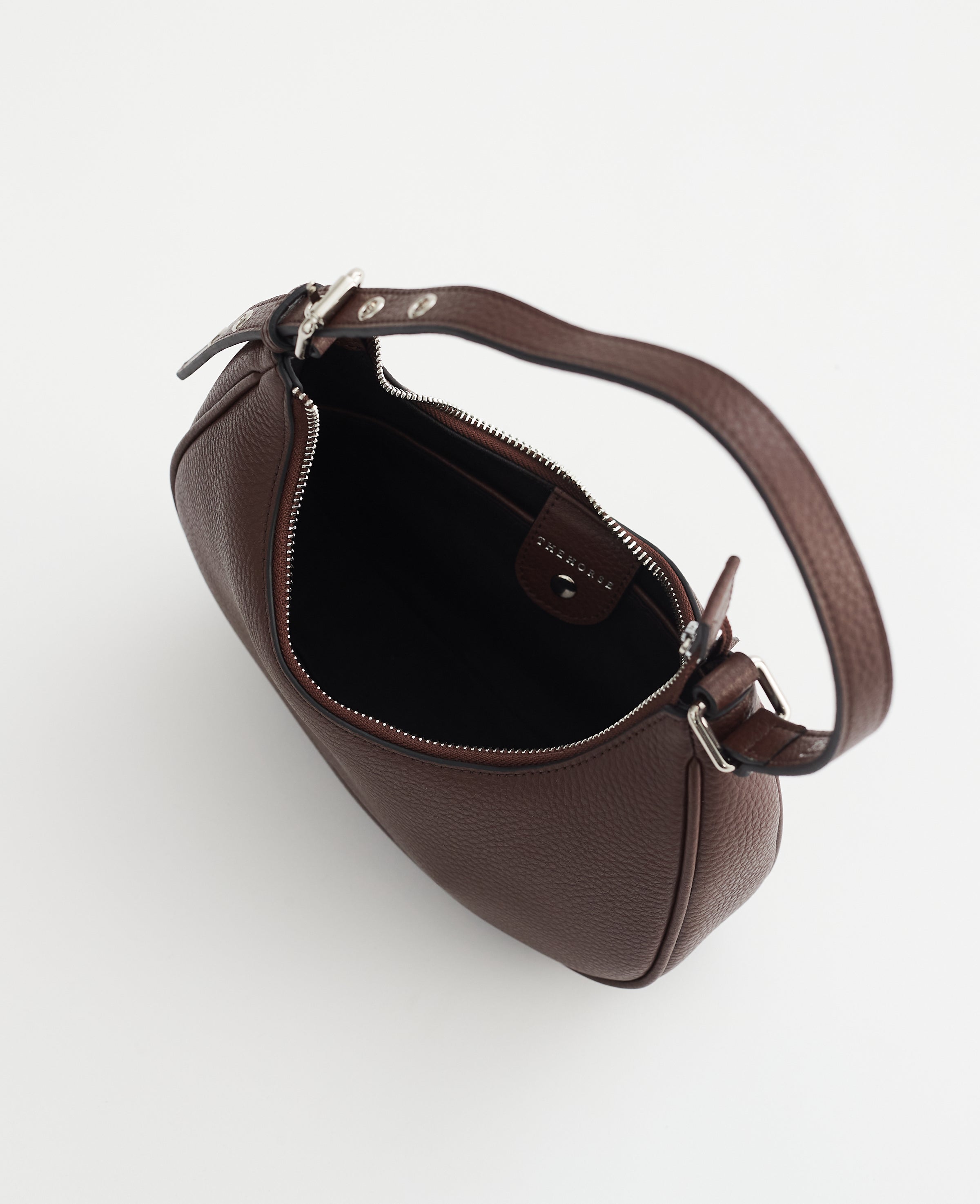 Friday Bag: Coffee Pebbled Leather
