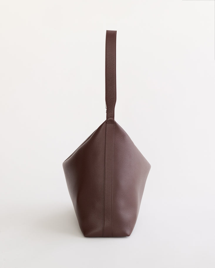 Large Daisy Bag: Coffee