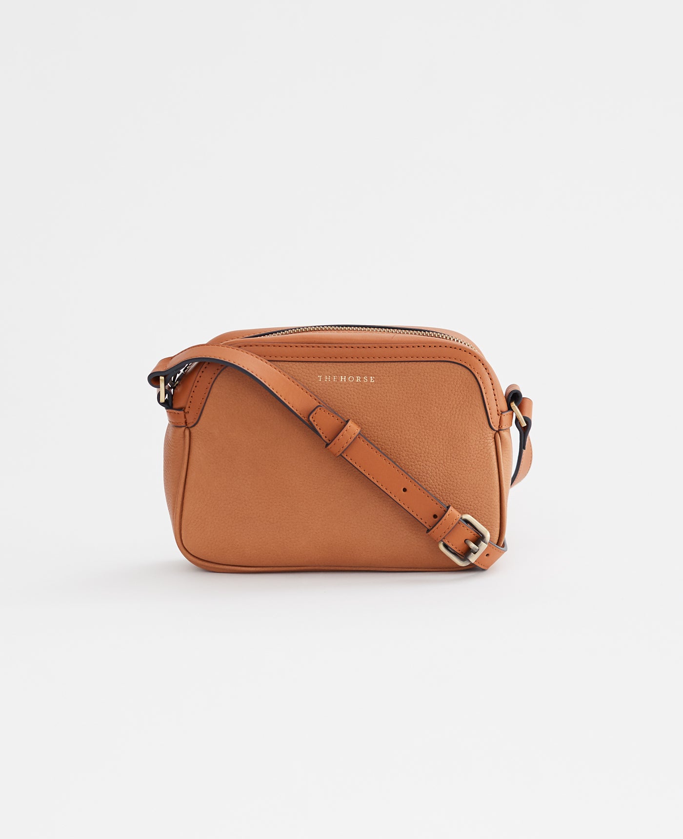 The Ninny Leather Bag in Tan by The Horse