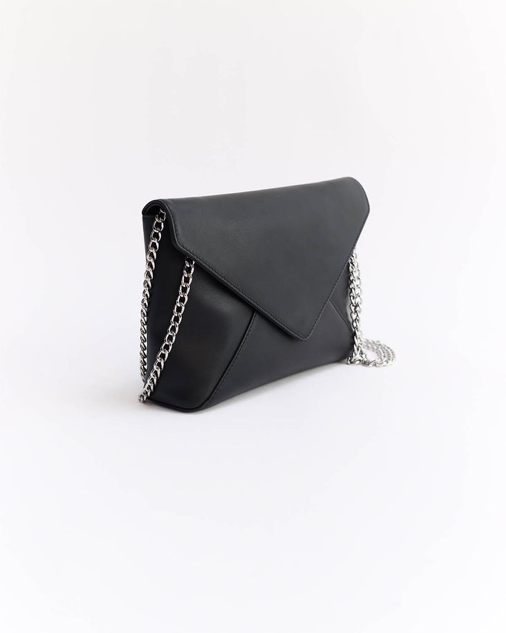 Stella Shoulder Bag: Black