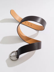 Minimal Belt: Coffee