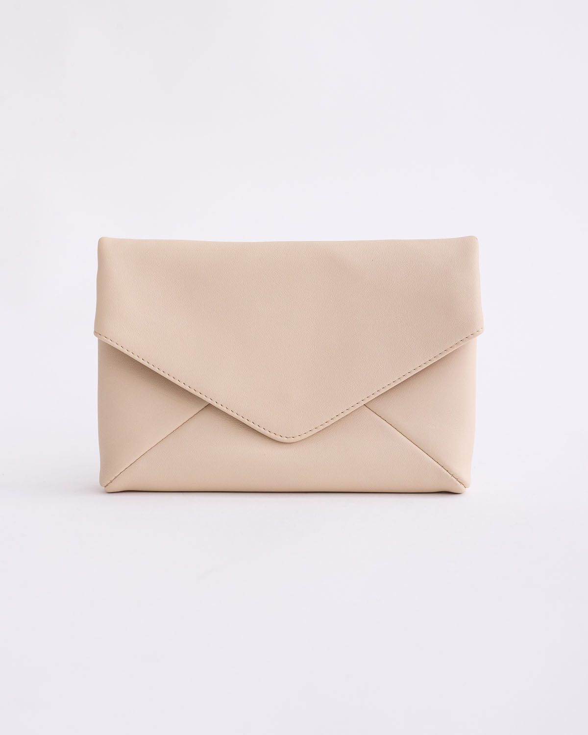 Stella Envelope Clutch Oat