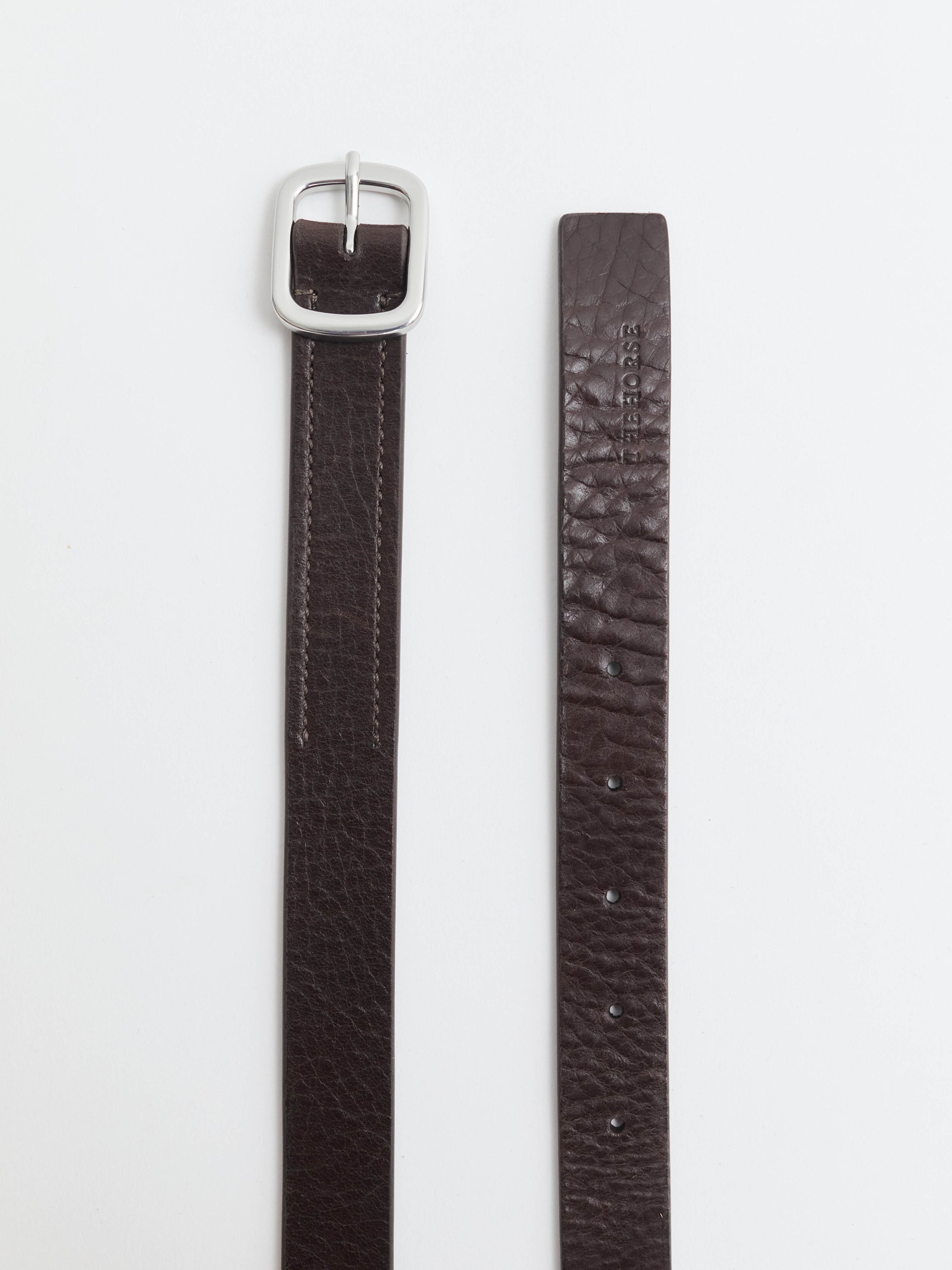 Classic Leather Belt: Coffee
