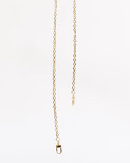 116cm Chain Strap: Gold