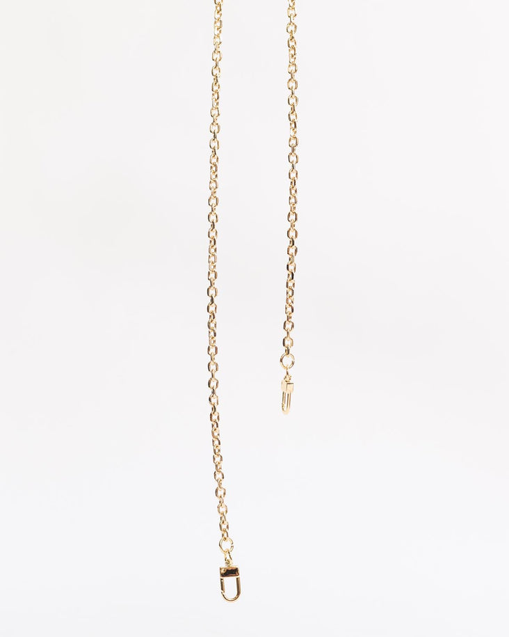 116cm Chain Strap: Gold