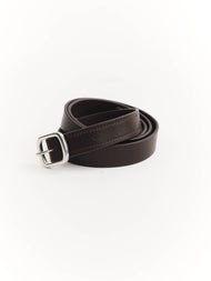 Classic Leather Belt: Coffee