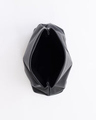 Benny Fold Clutch: Black