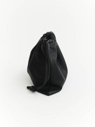 Fin Drawstring Bag: Black