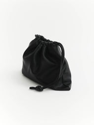 Fin Drawstring Bag: Black