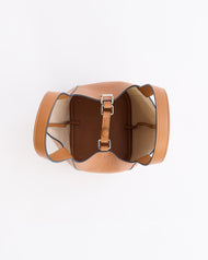 Alexie Tote: Tan Pebbled Leather