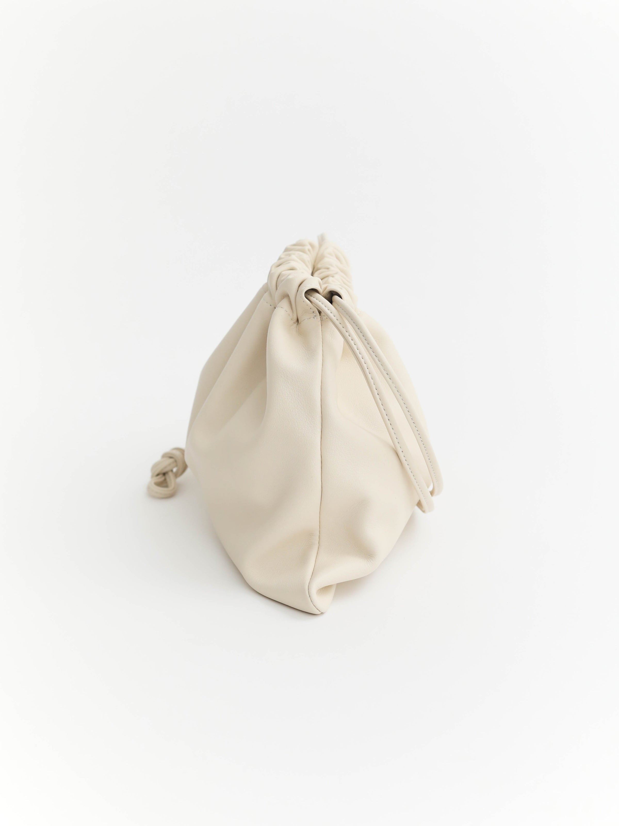 Fin Drawstring Bag: Oat