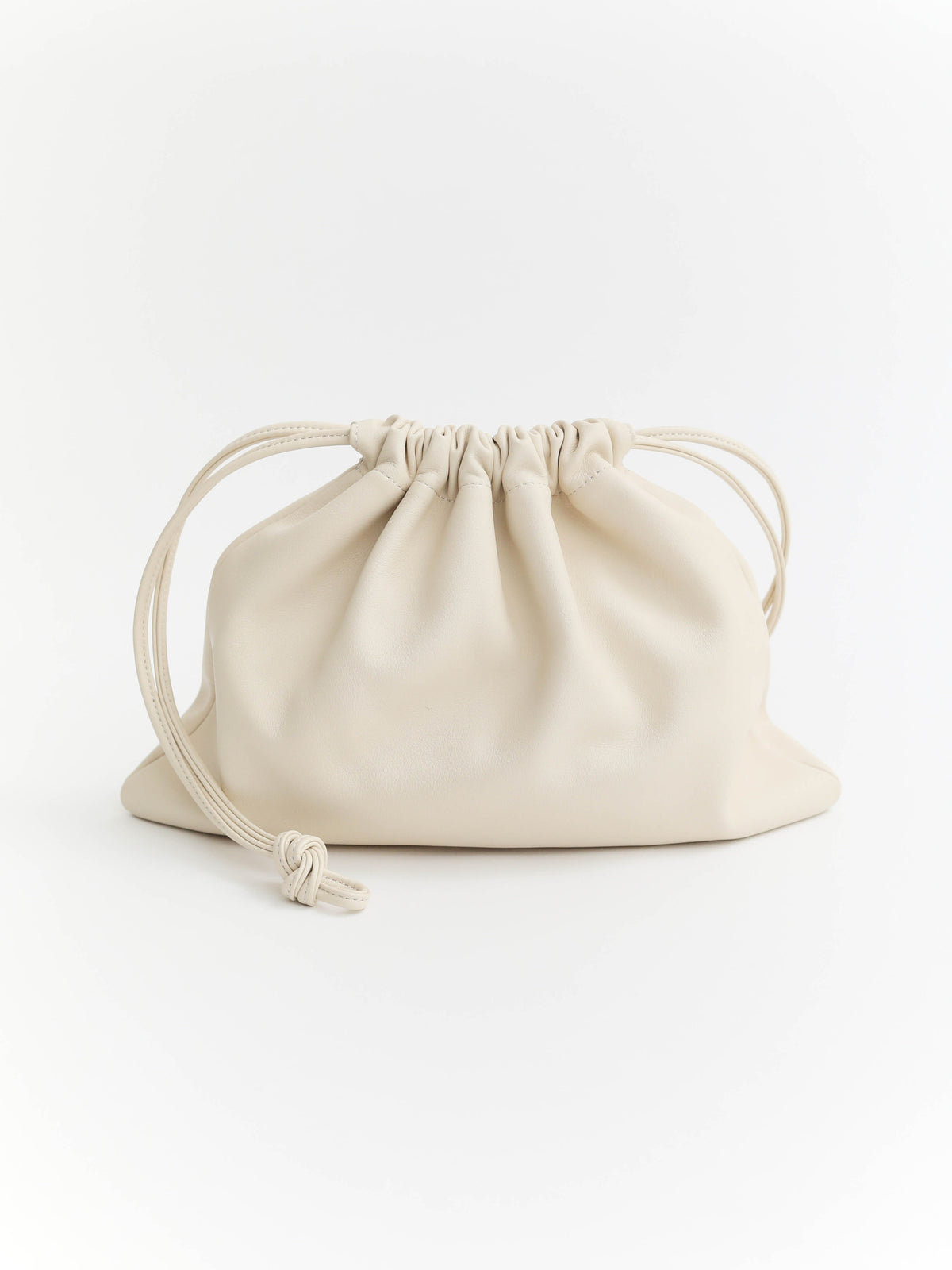 Fin Drawstring Bag: Oat