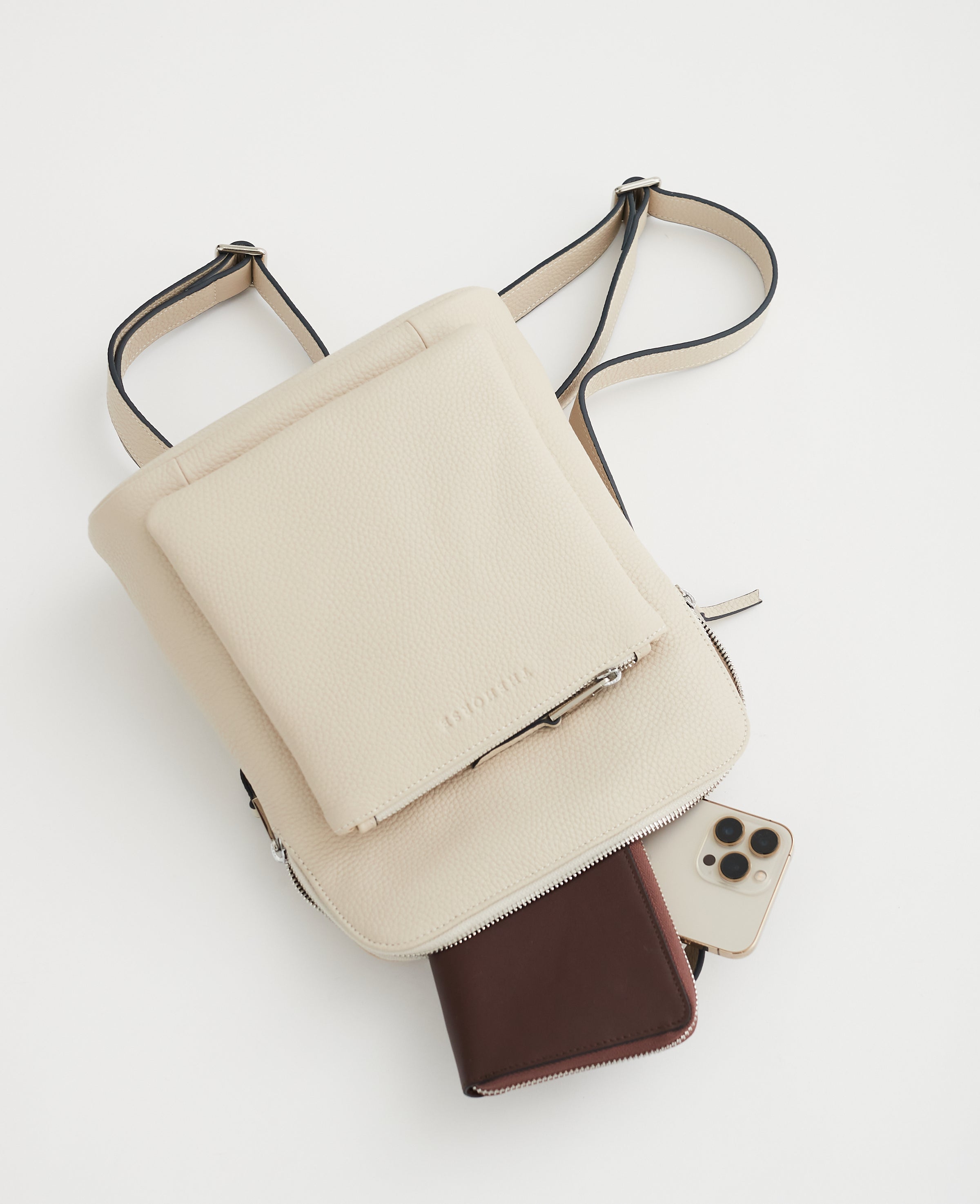 Mini Backpack: Oat