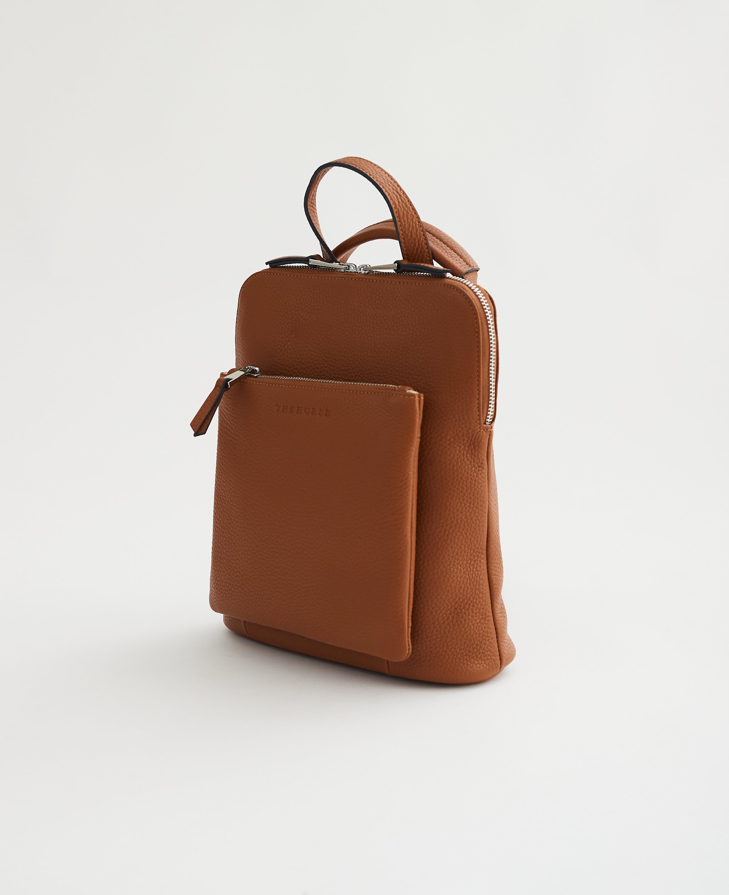 Mini Backpack: Tan