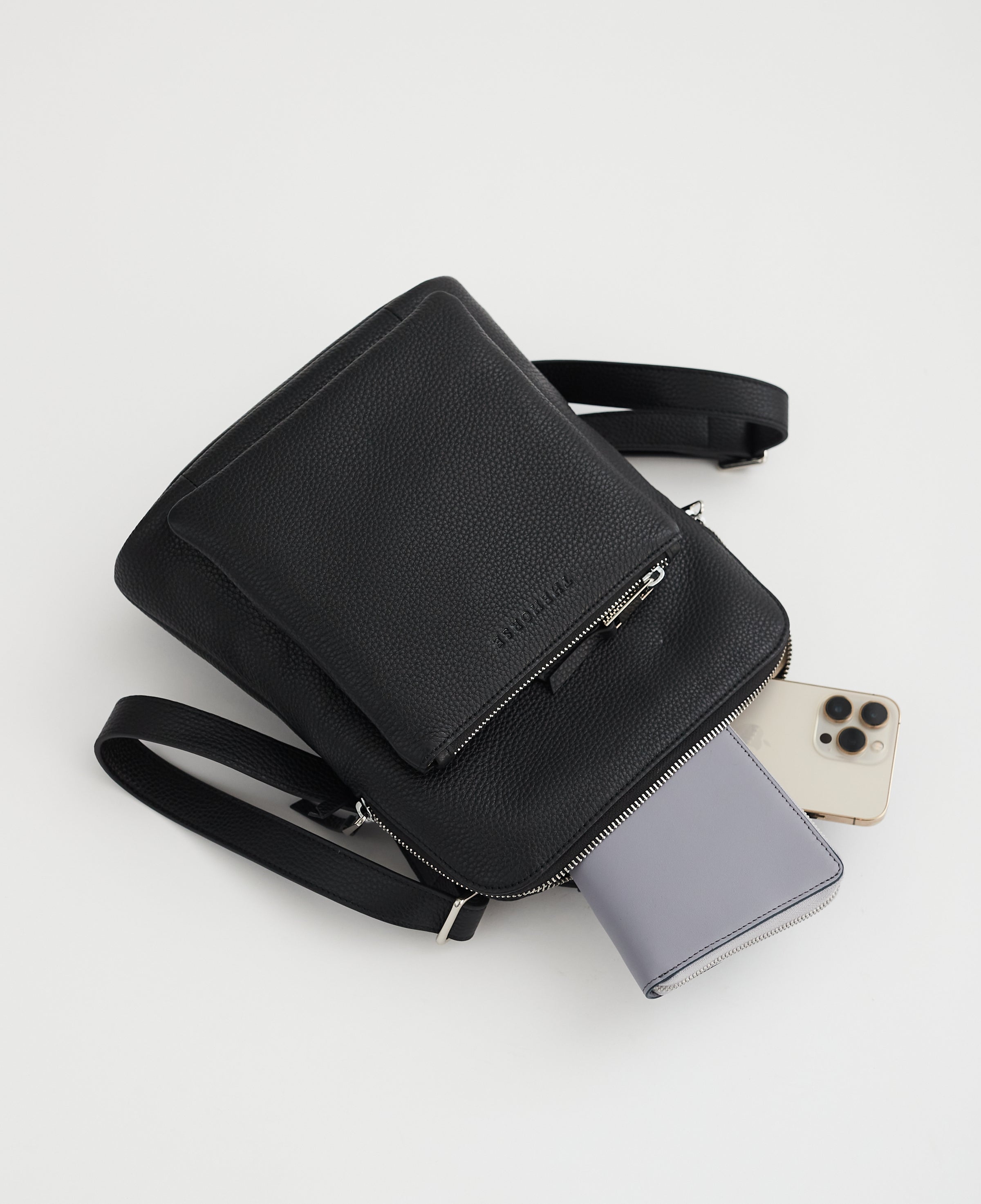 Mini Backpack: Black