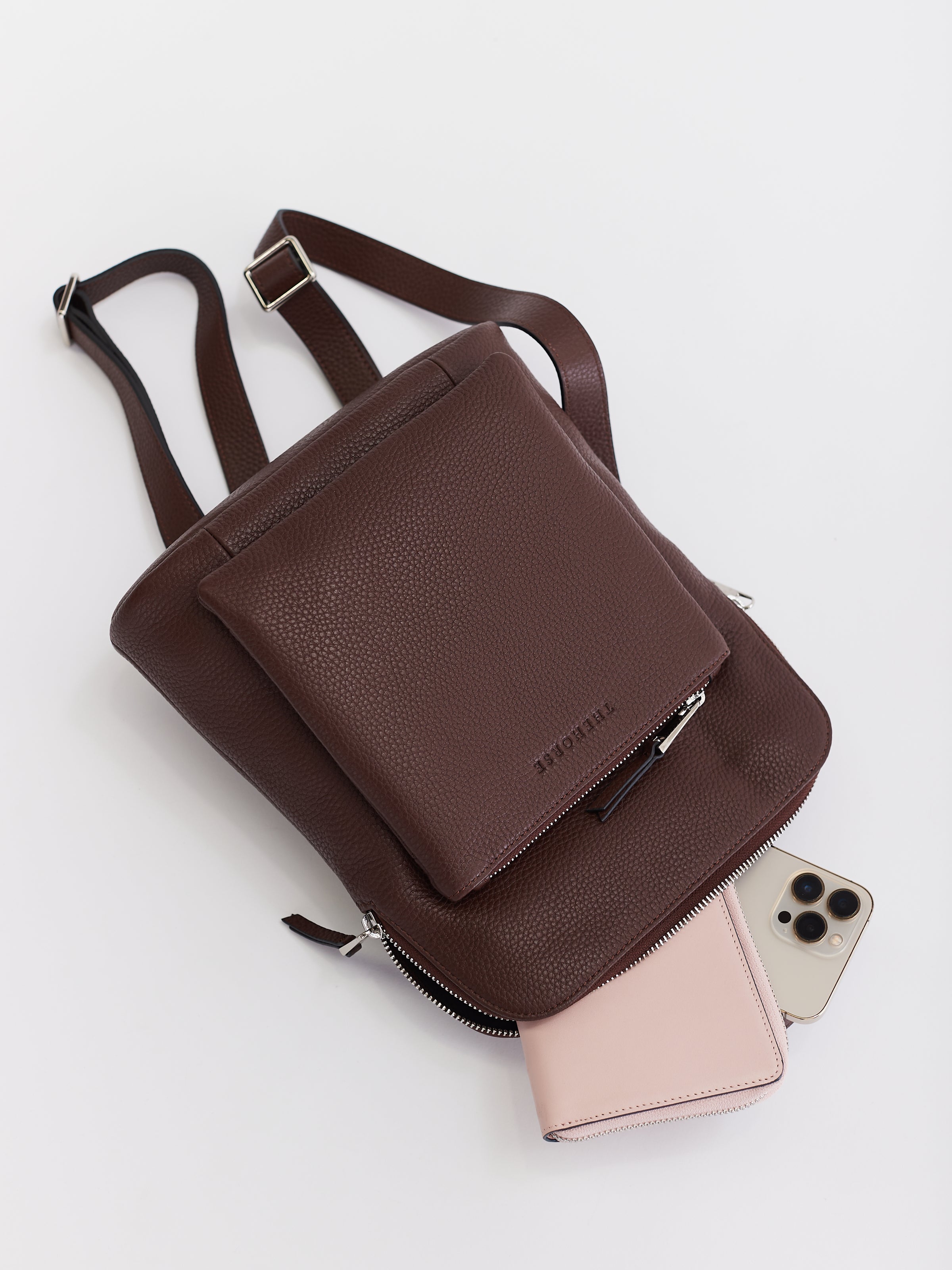 Mini Backpack: Coffee