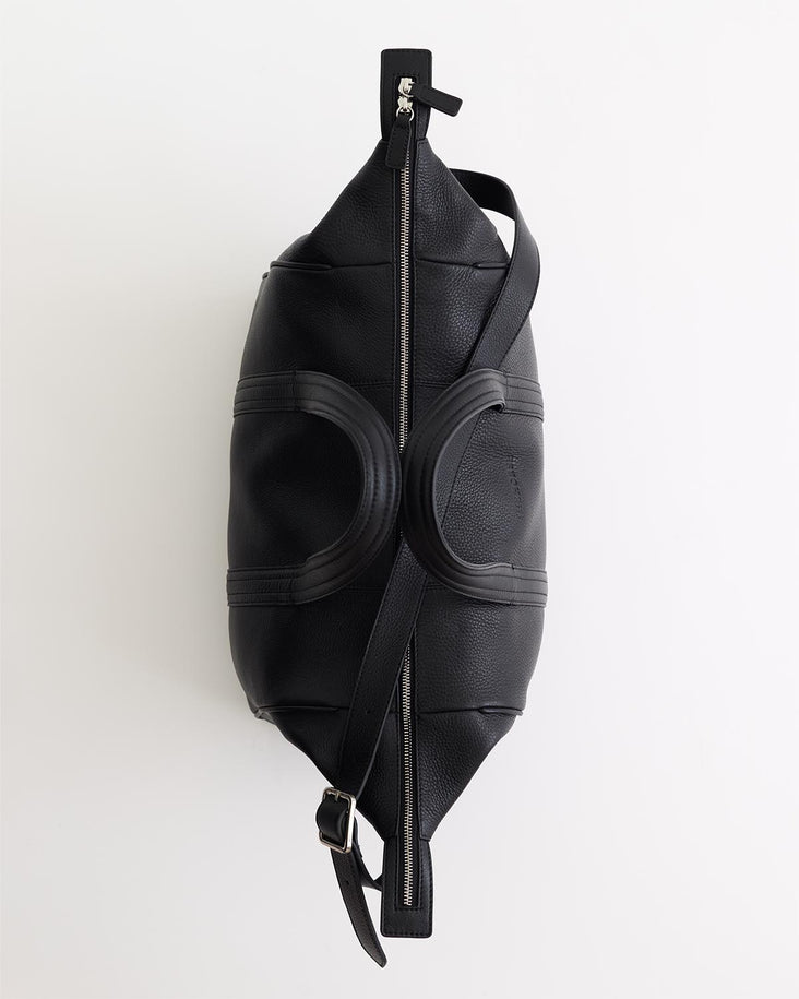 Aries Duffle Bag: Black