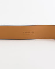 Classic Leather Belt: Black