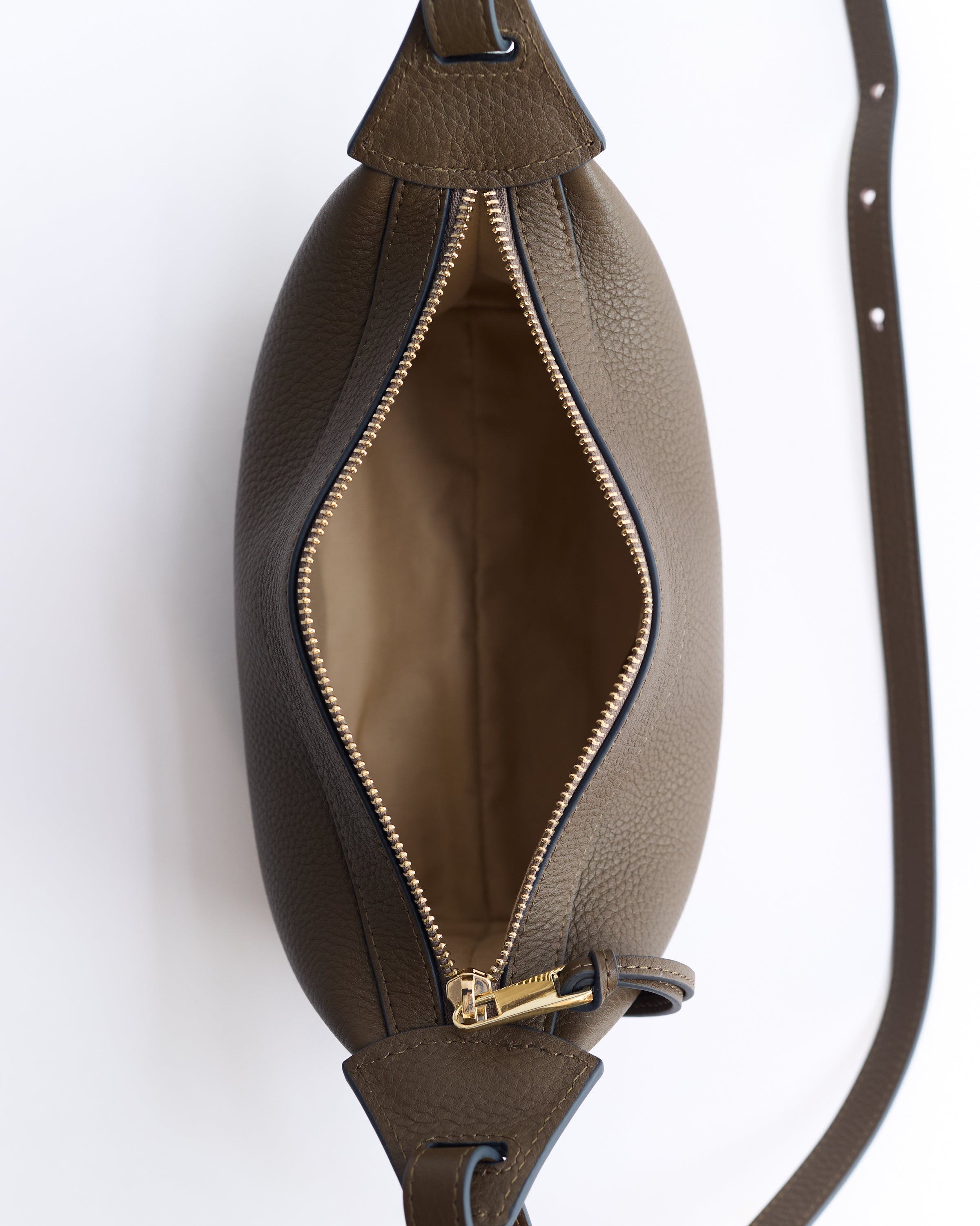 Mini Lou Bag: Khaki Green Gold