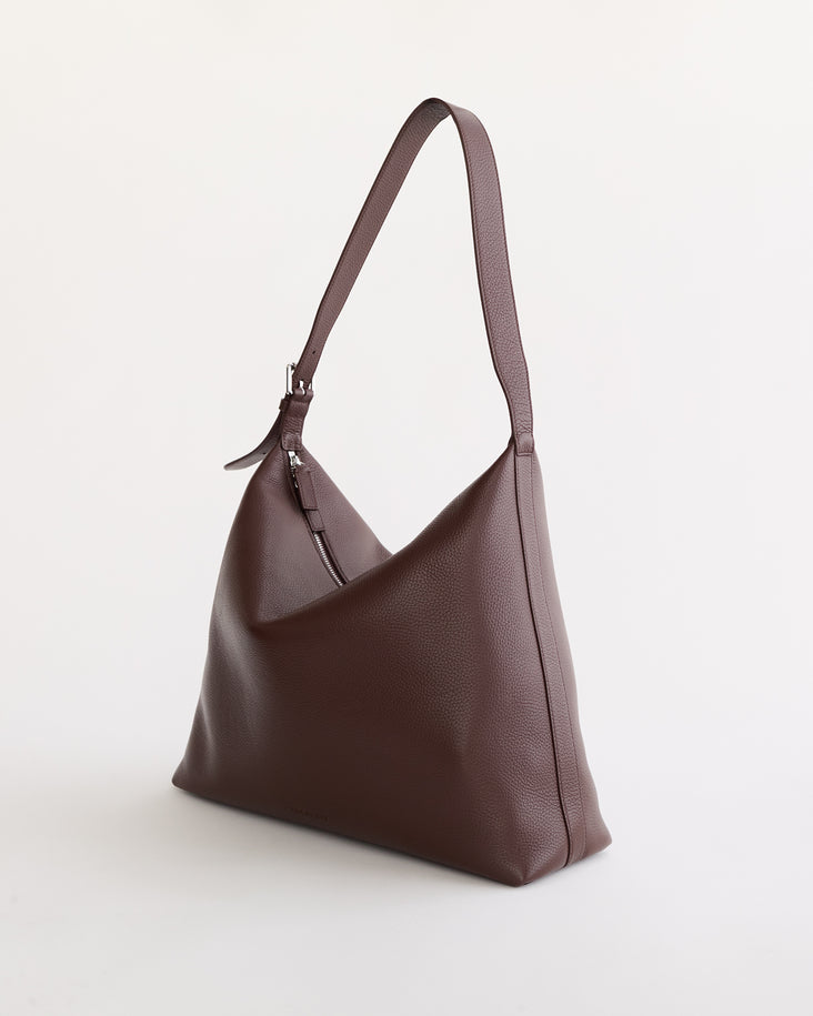 Large Daisy Bag: Coffee