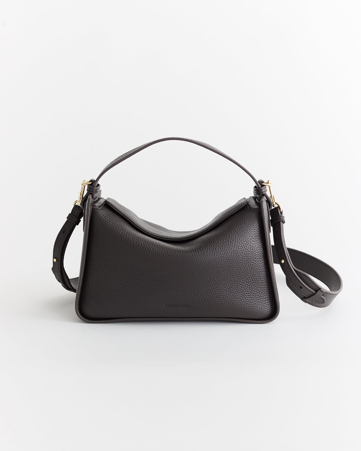 Clementine Bag: Bark with Gold
