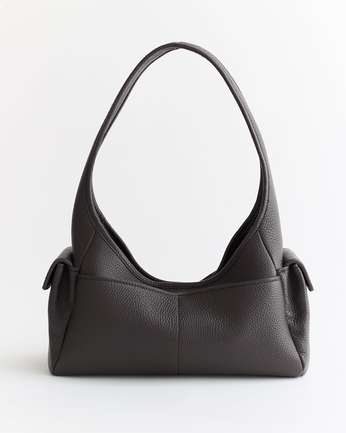 Drew Utility Bag: Bark with Gold