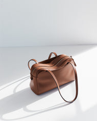 Maggie Shoulder Bag: Deep Honey