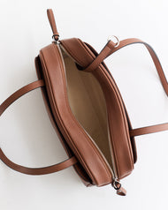Maggie Shoulder Bag: Deep Honey