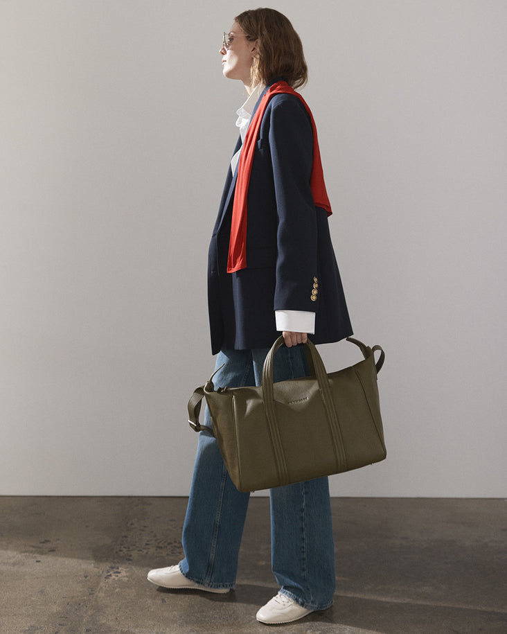 Aries Duffle Bag: Olive