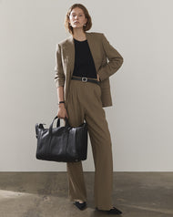 Aries Duffle Bag: Black