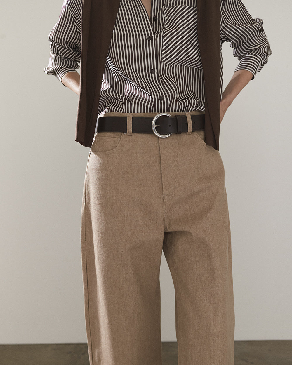 Minimal Belt: Coffee