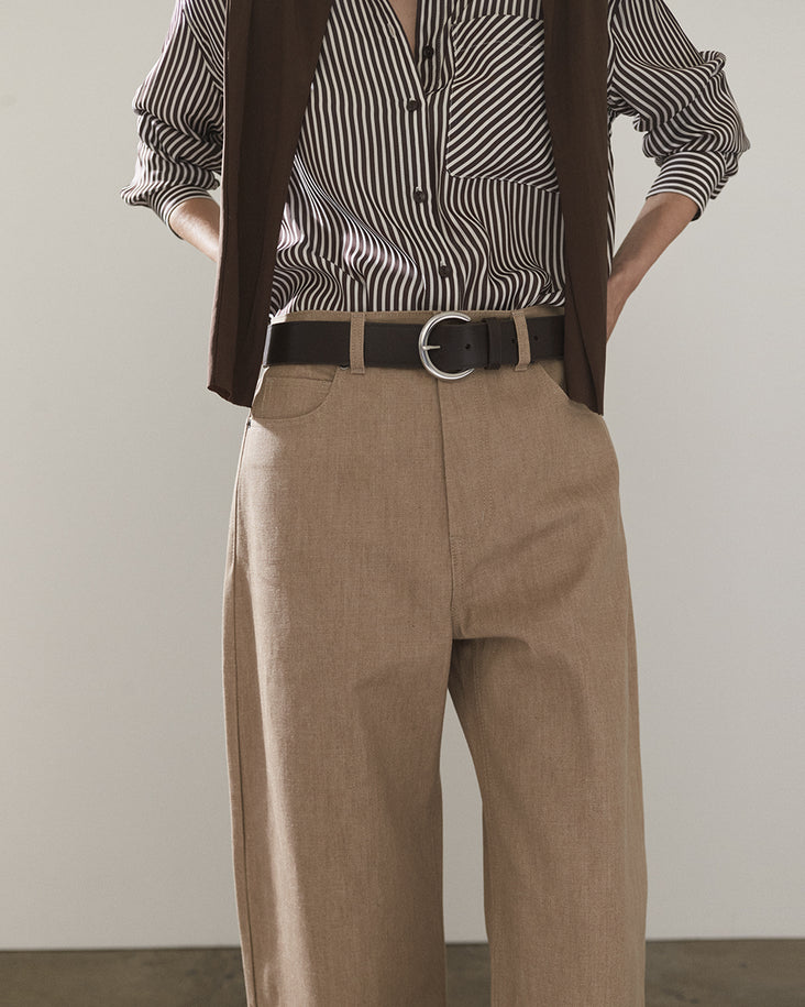 Minimal Belt: Coffee