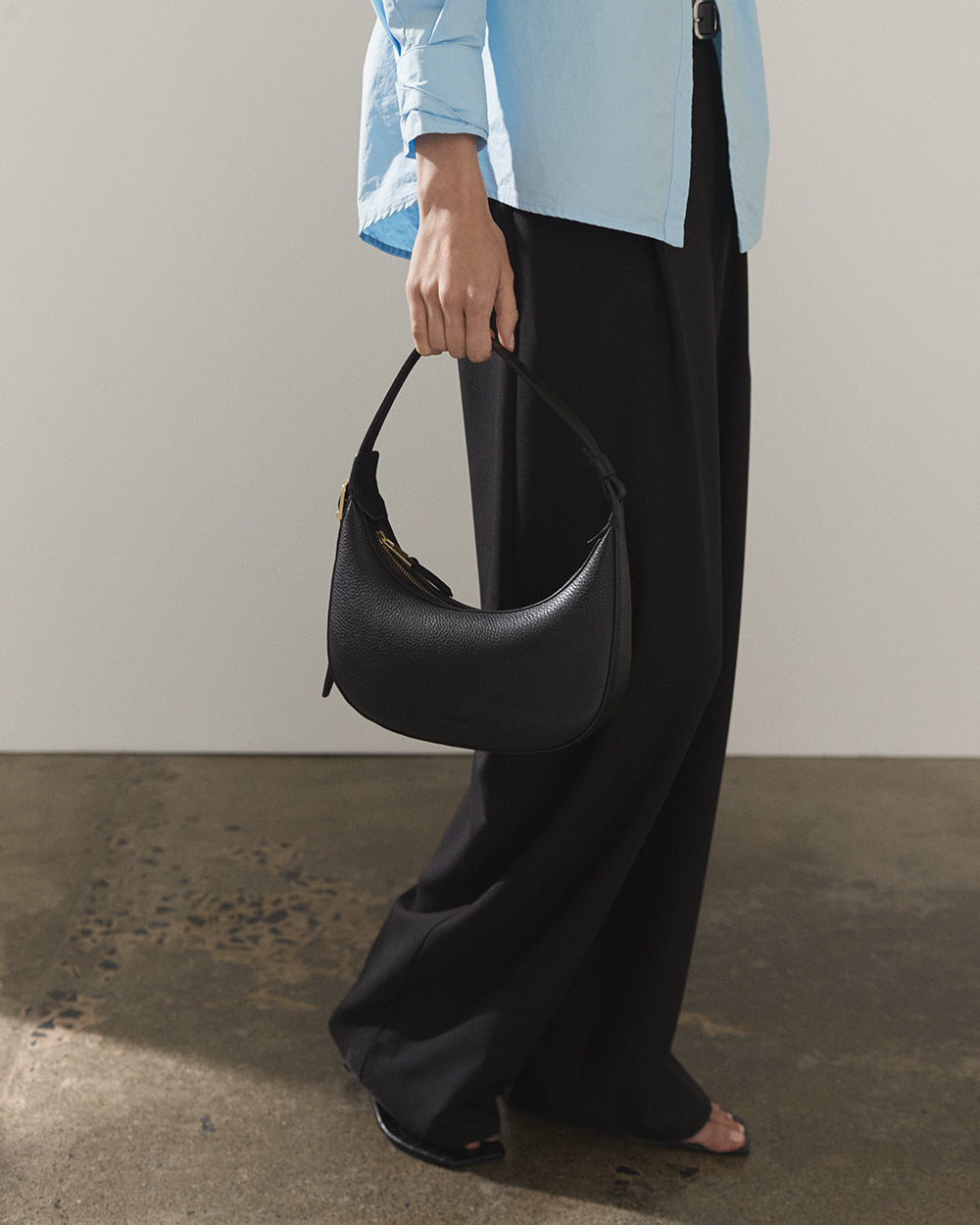 Friday Bag: Black with Gold