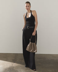 Fin Drawstring Bag: Mushroom