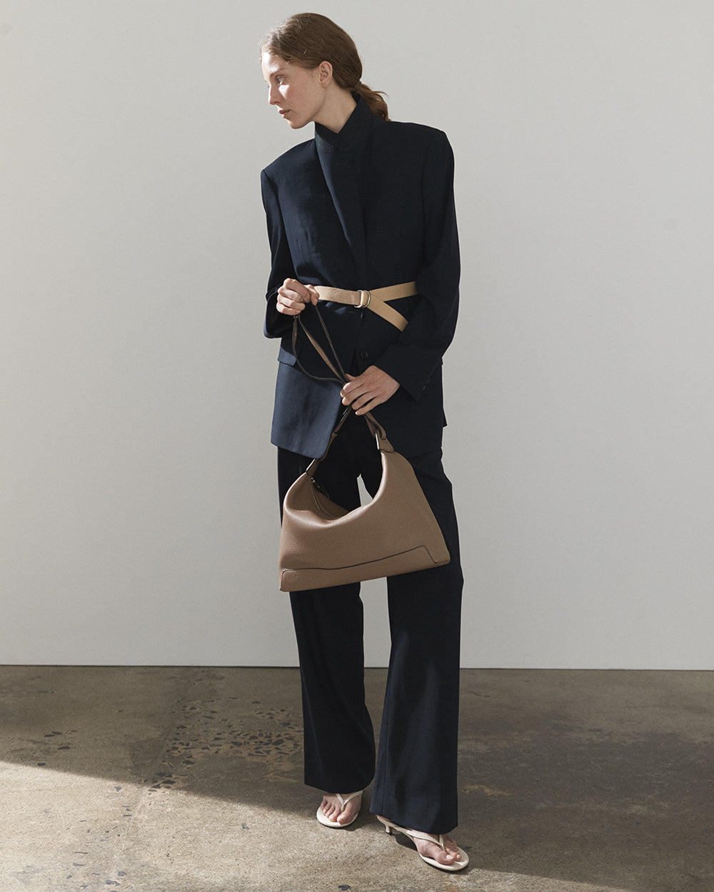 Lou Bag: Taupe
