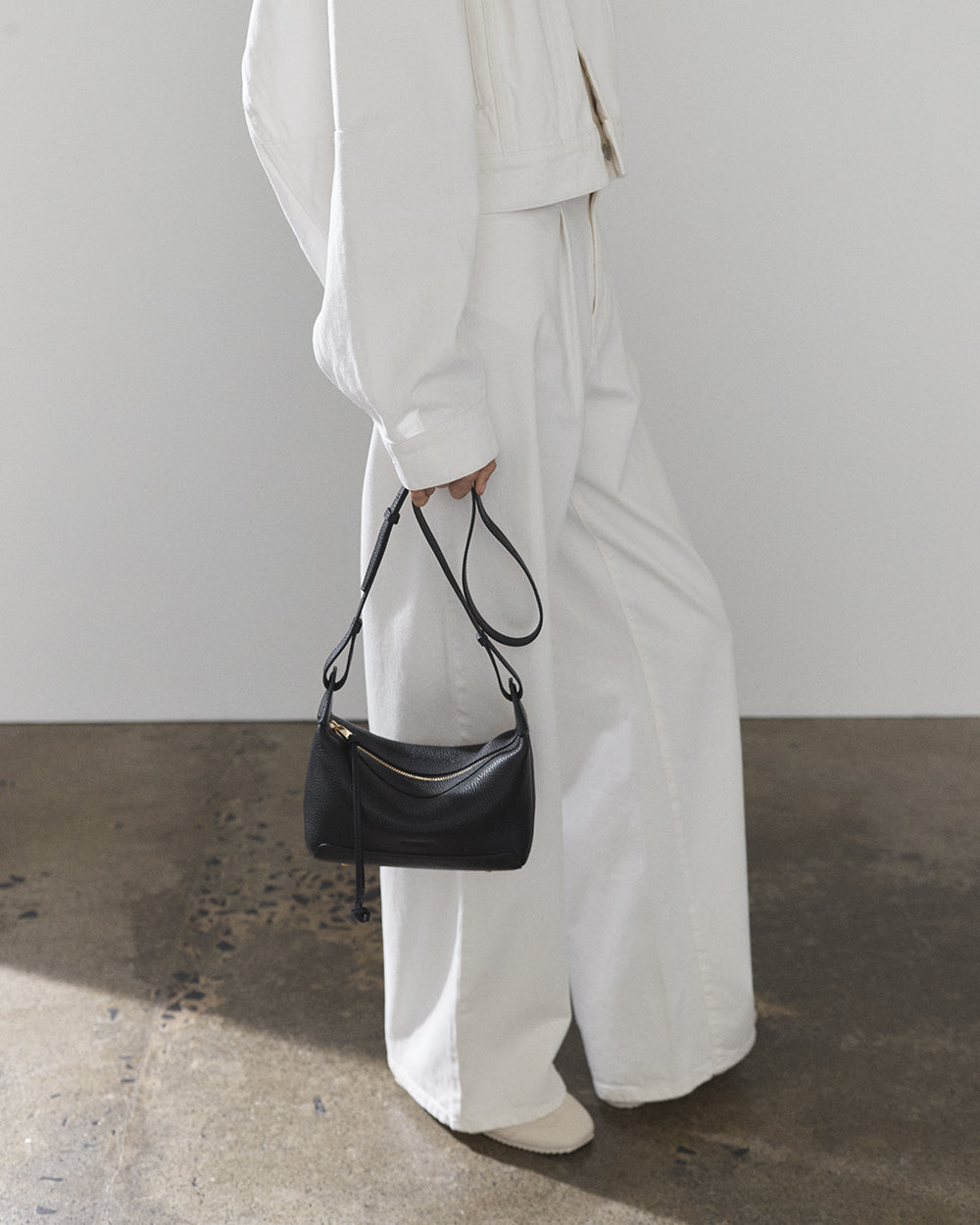 Mini Lou Bag: Black Gold