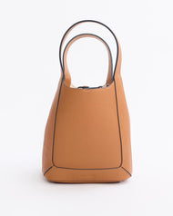Alexie Tote: Tan Pebbled Leather