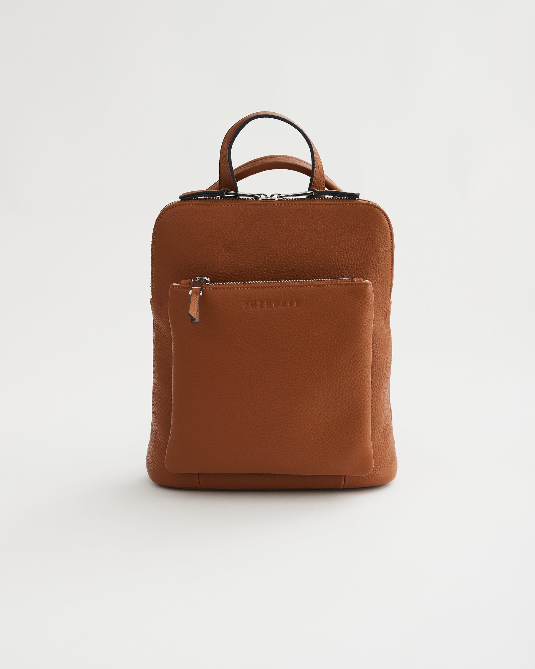 Mini Leather Backpack in Tan by The Horse®