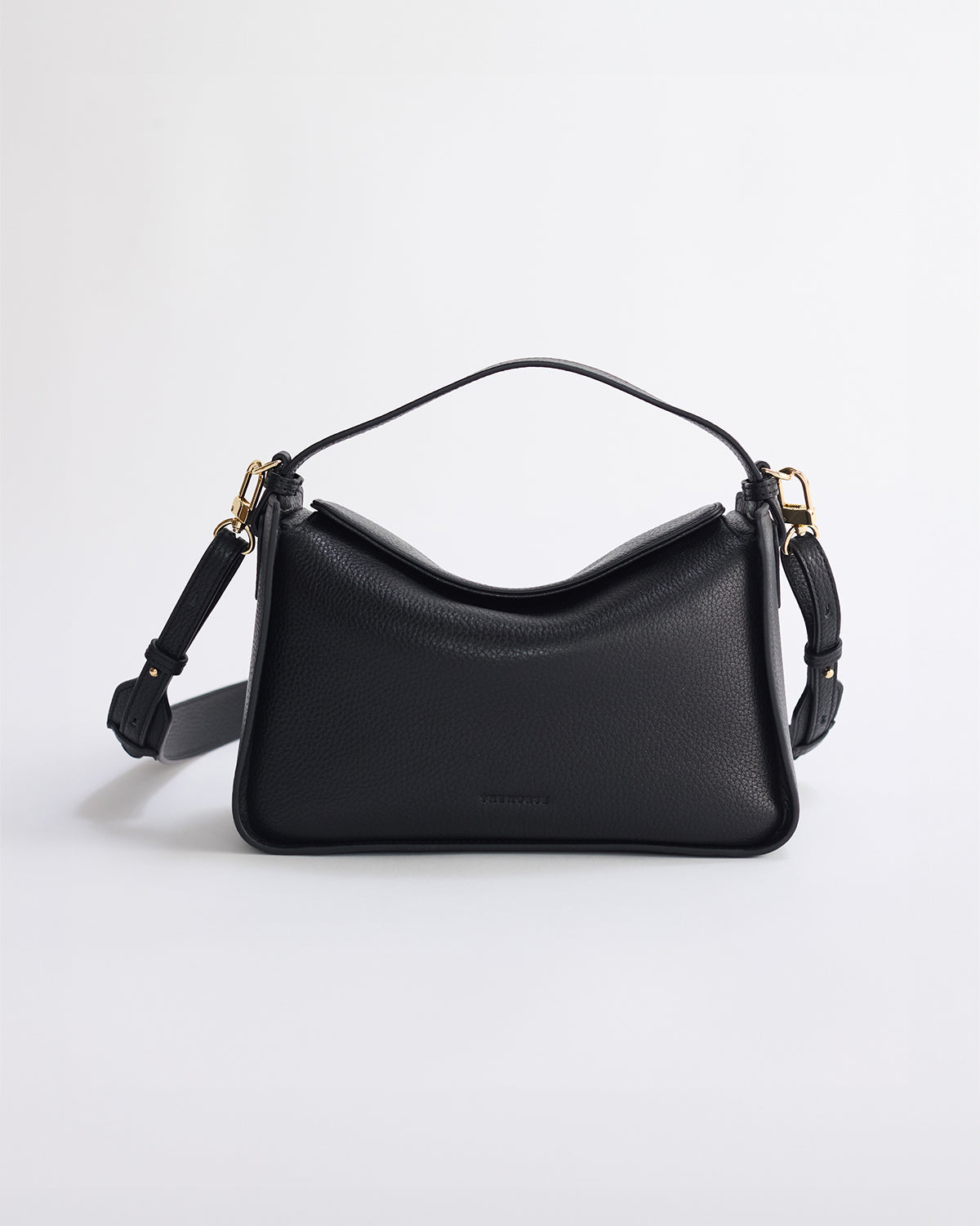 Clementine Bag Pebbled Leather Gold