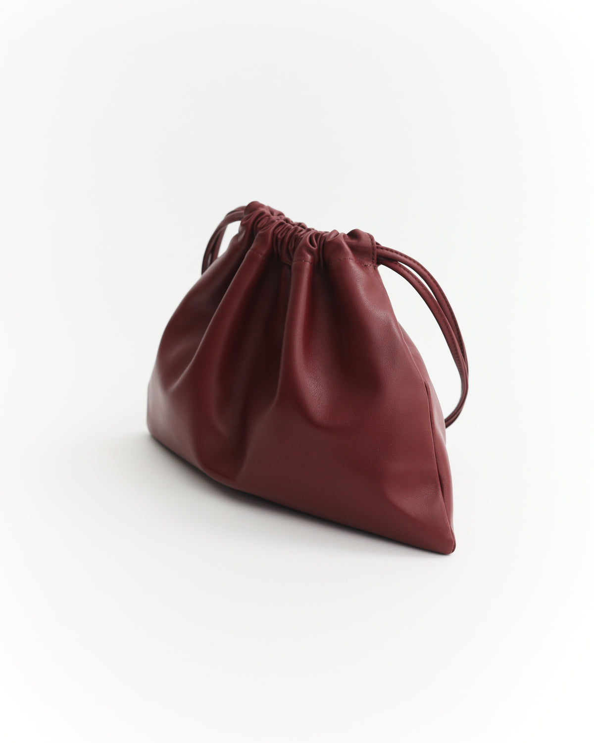 Fin Drawstring Bag: Cedar Red
