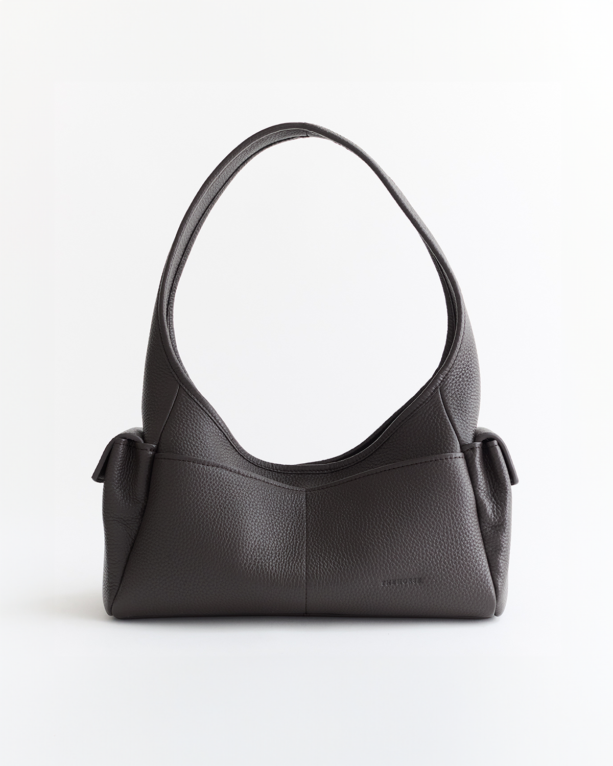 Drew Utility Bag: Bark with Gold