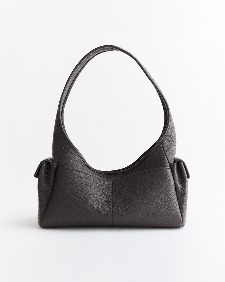 Drew Utility Bag: Bark with Gold