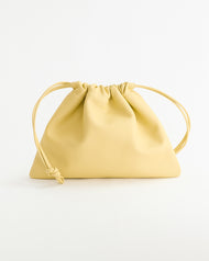 Fin Drawstring Bag: Butter Yellow