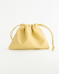 Fin Drawstring Bag: Butter Yellow
