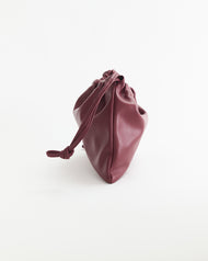 Fin Drawstring Bag: Cedar Red