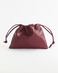 Fin Drawstring Bag: Cedar Red
