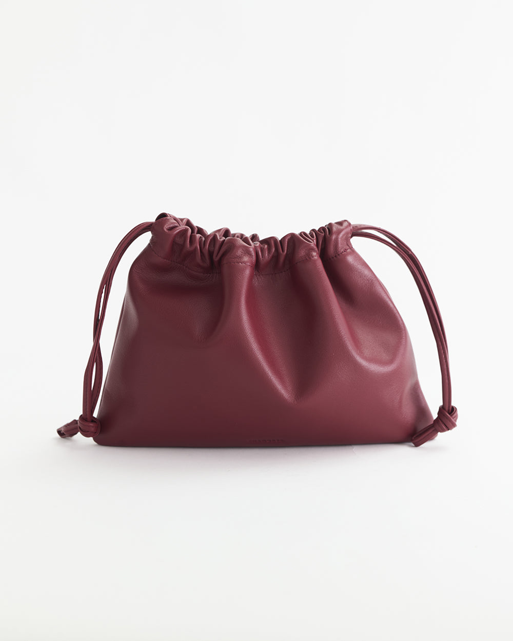 Fin Drawstring Bag: Cedar Red