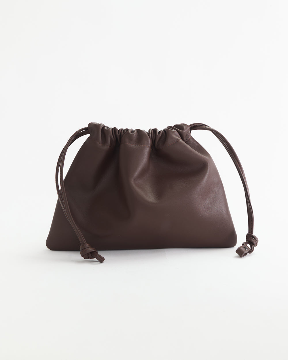 Fin Drawstring Bag: Coffee