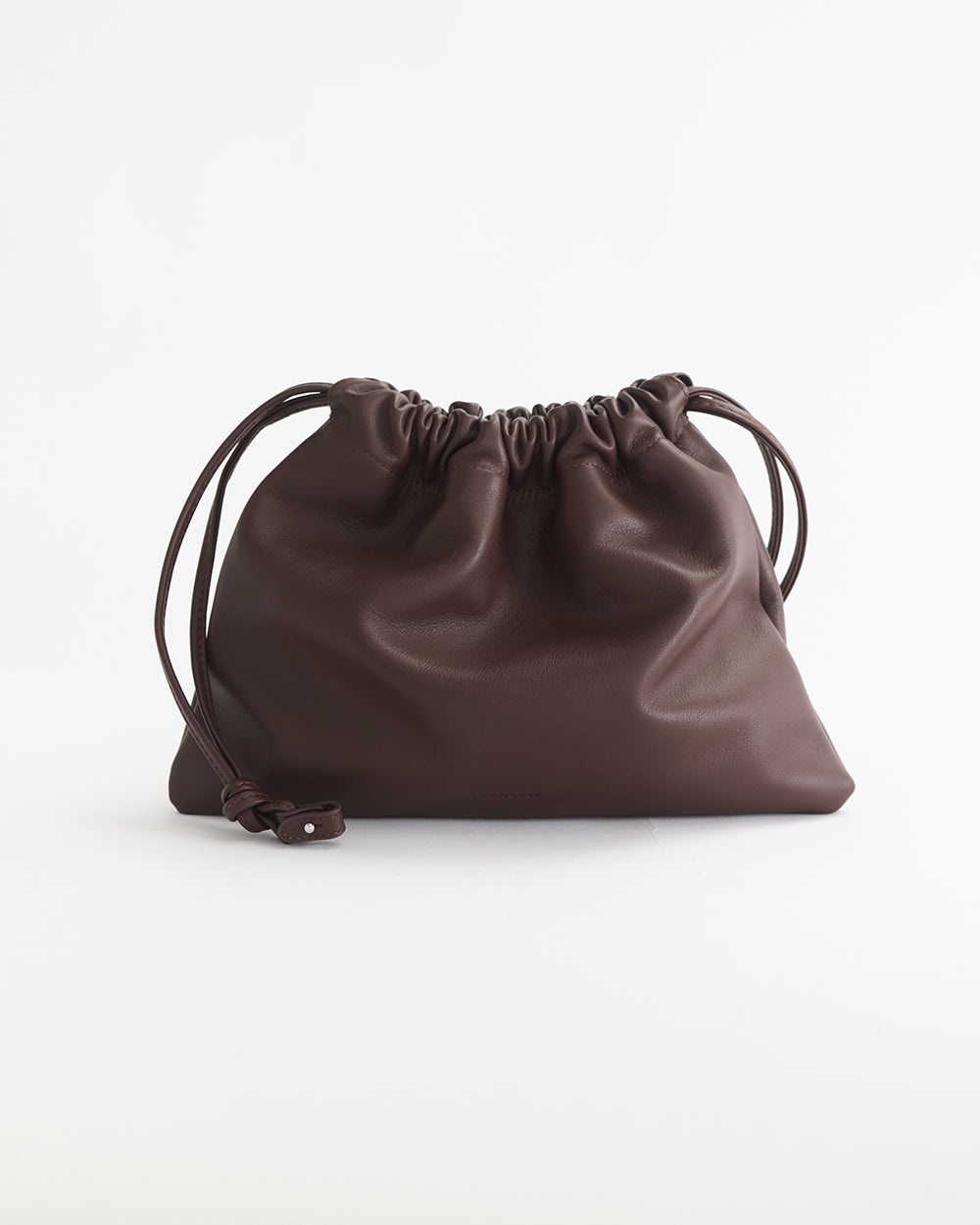 Fin Drawstring Bag: Coffee